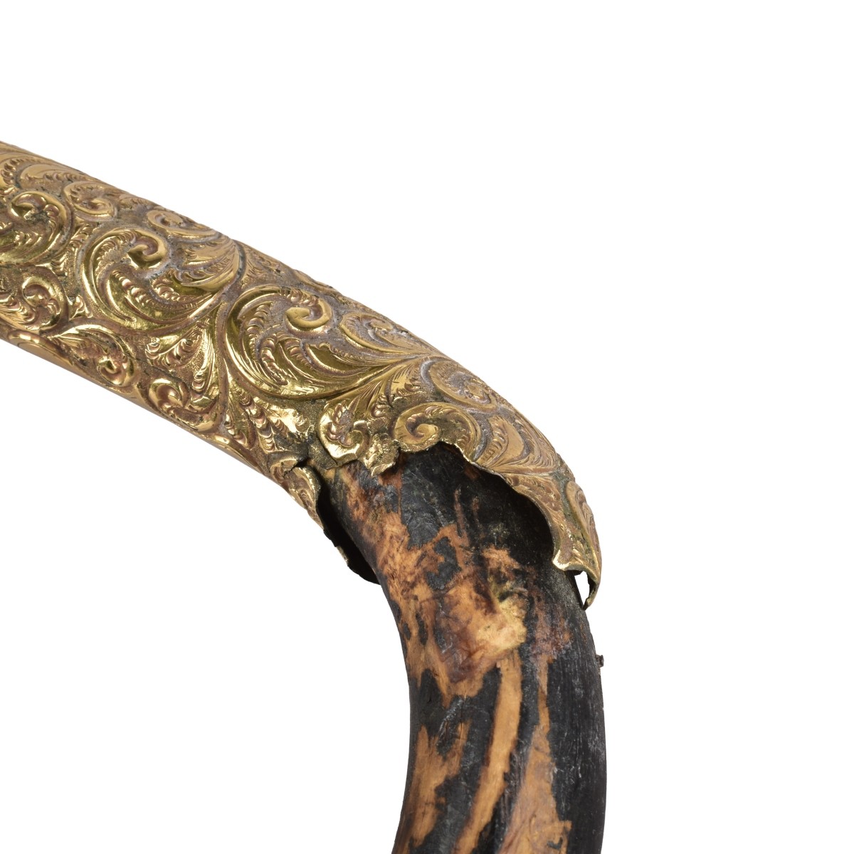 Gold Handle Walking Stick