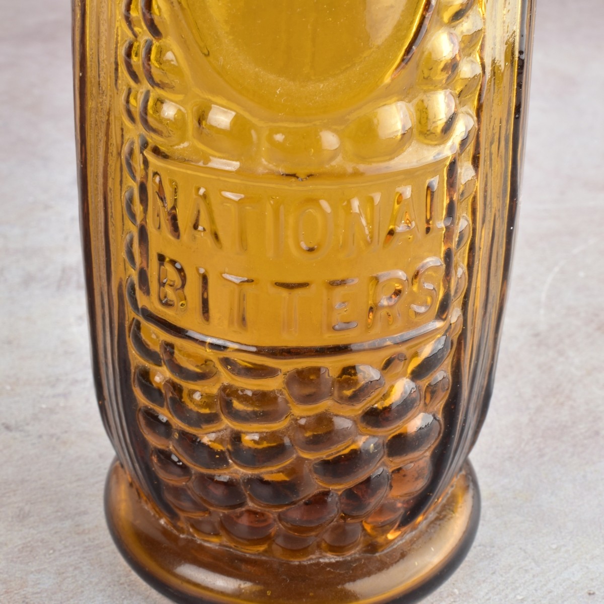"National Bitters" Ear of Corn Bottle