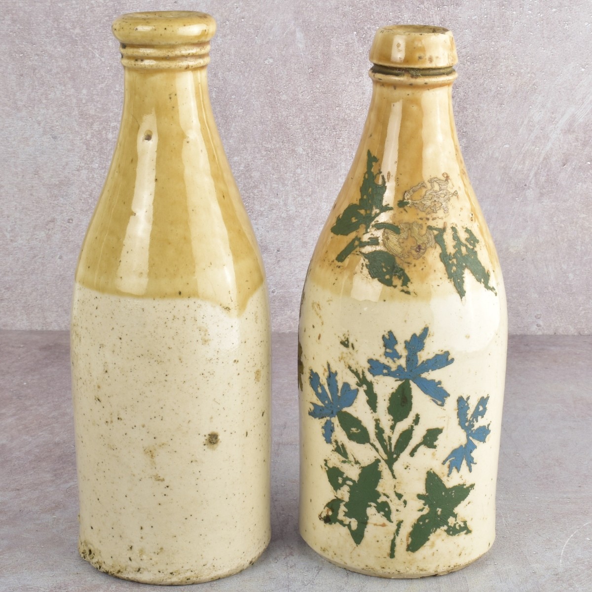 Vintage Glass/Stoneware Bottles