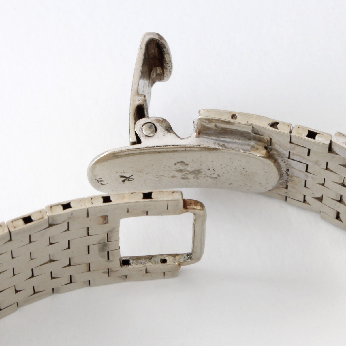 14K and Diamond Bracelet Watch