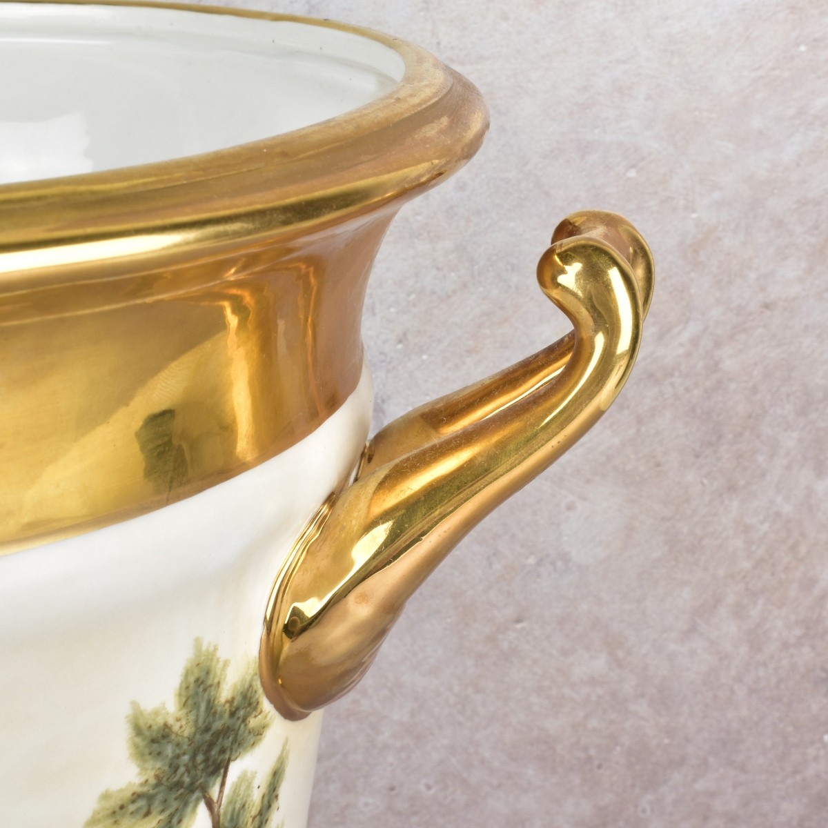 Pair of Porcelain Urns