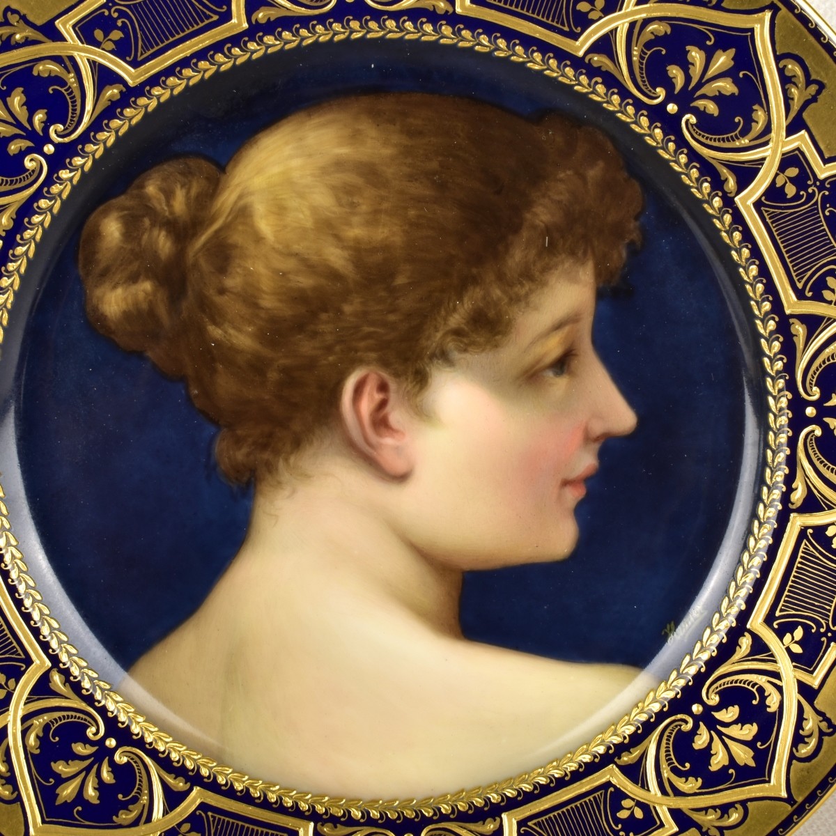 Antique 19/20th Century Royal Vienna Plate