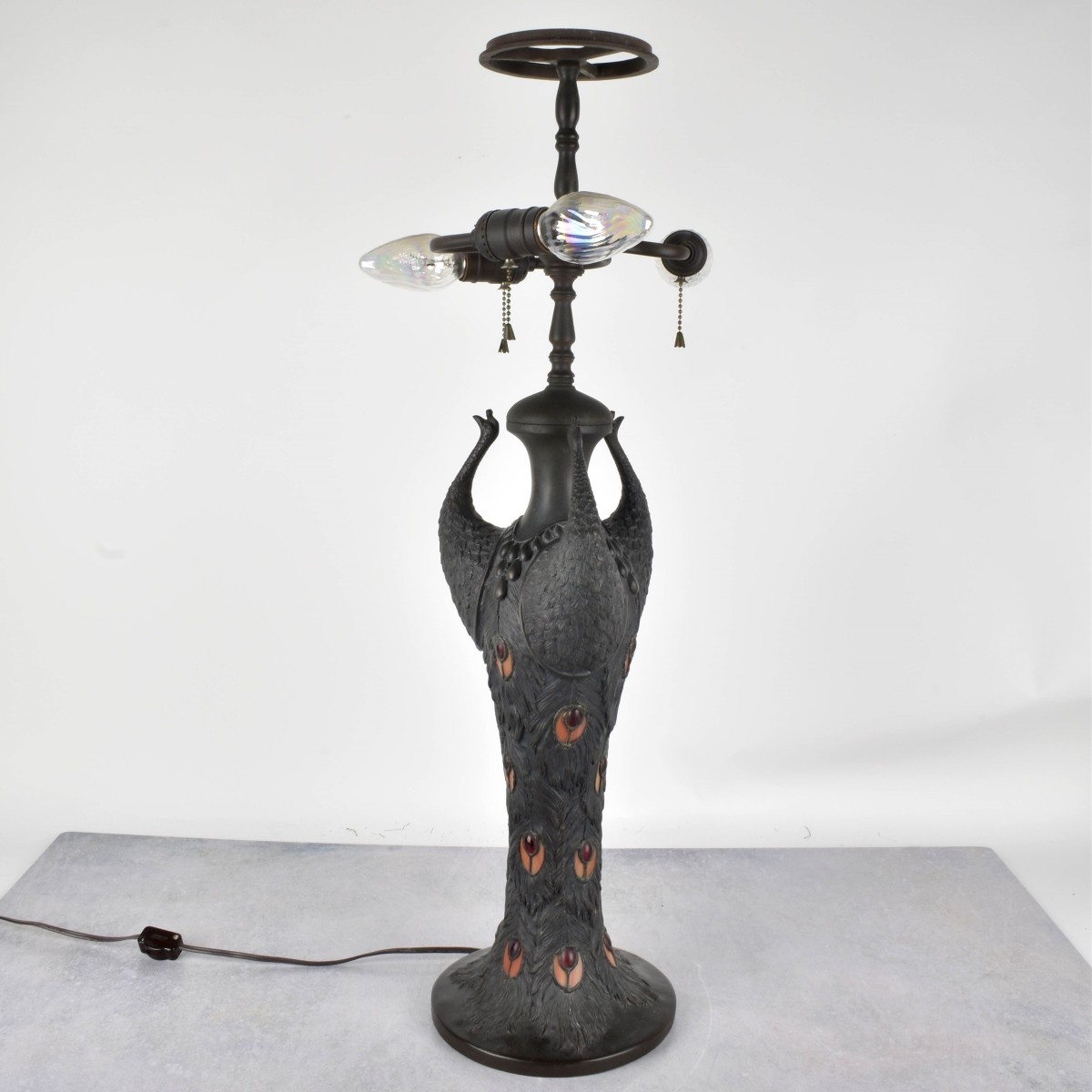 Vintage Tiffany Style Dragonfly Lamp