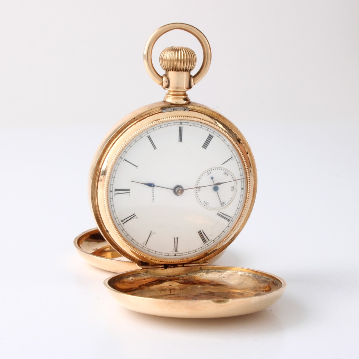 Illinois Watch Co 14K Pocket Watch