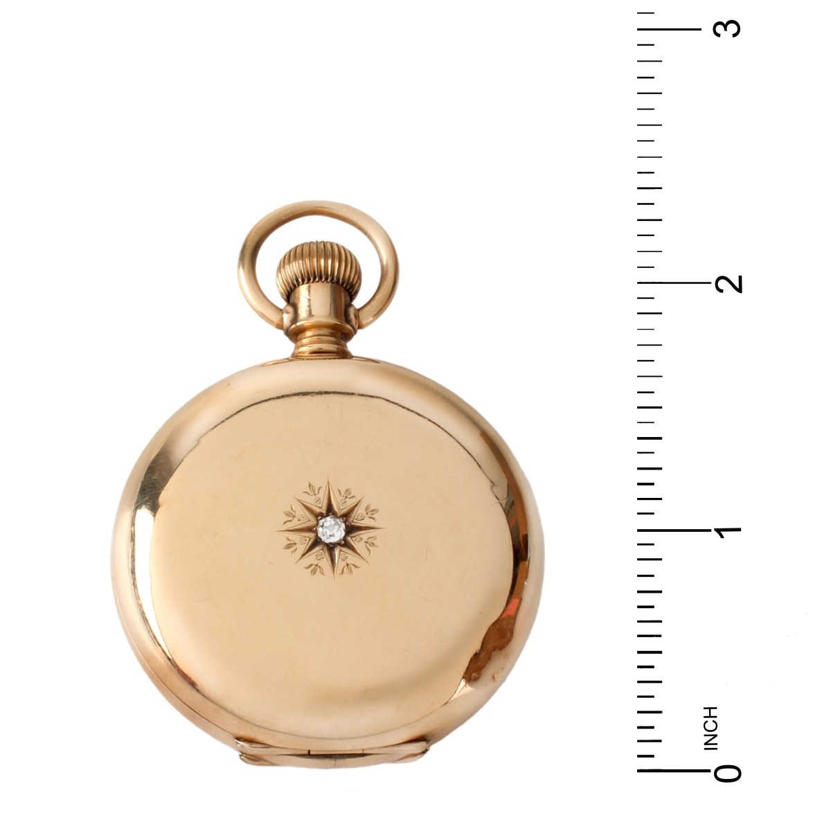 Illinois Watch Co 14K Pocket Watch