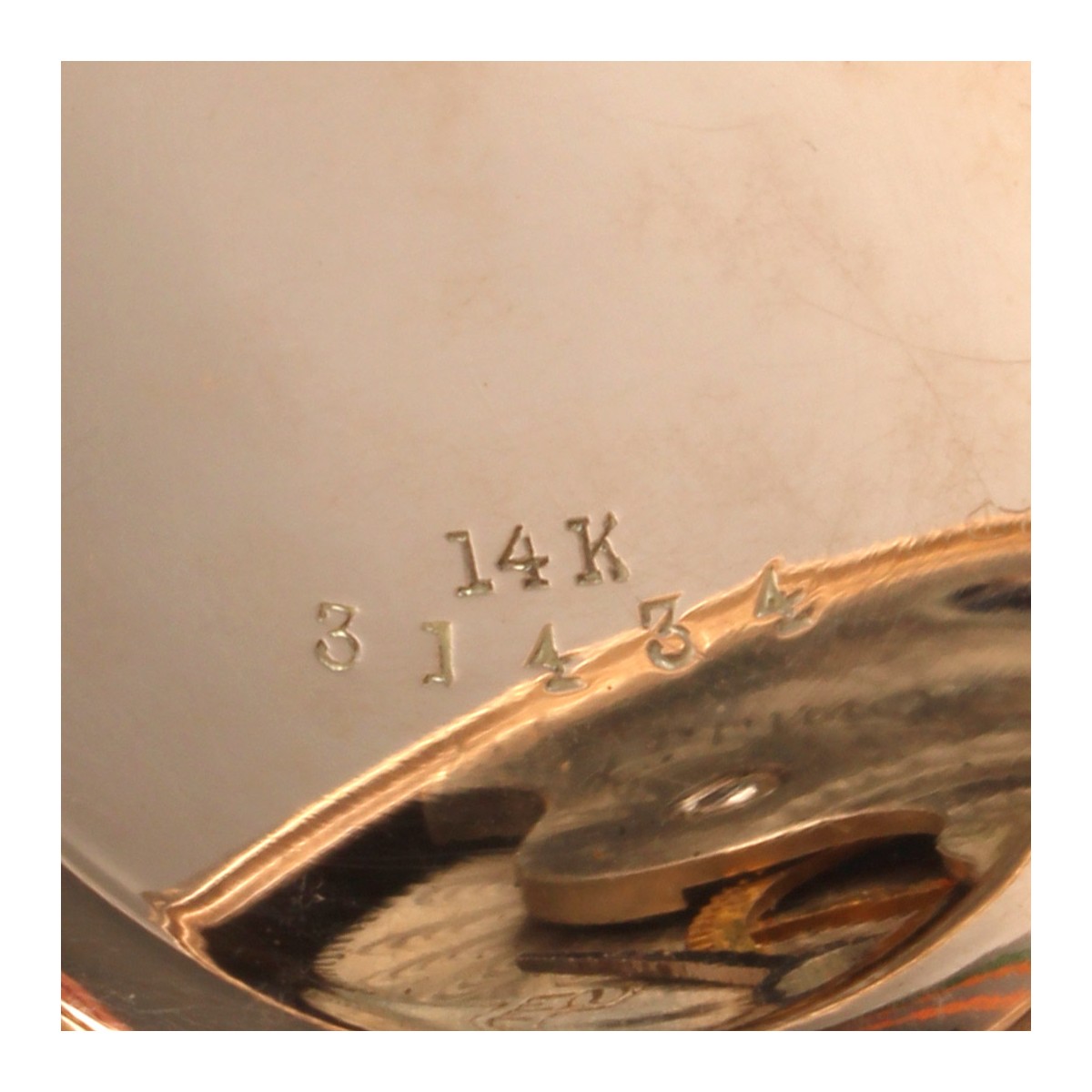 Illinois Watch Co 14K Pocket Watch