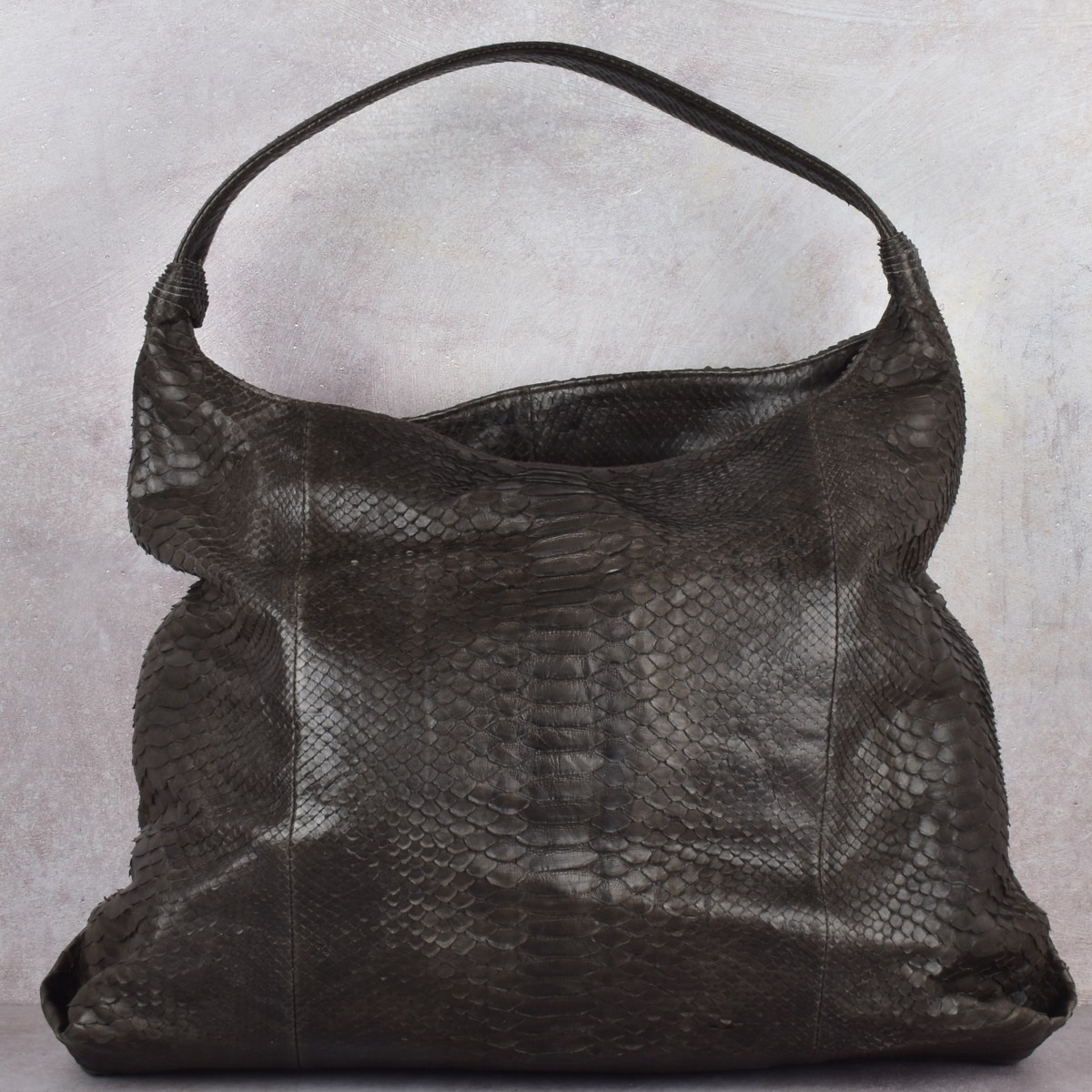 Vintage Snakeskin Shoulder Bag