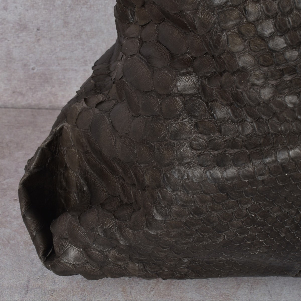 Vintage Snakeskin Shoulder Bag