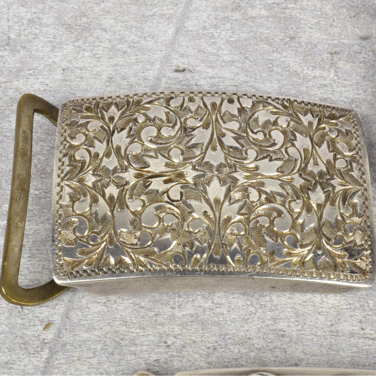 Collection of Silver Belt Buckles