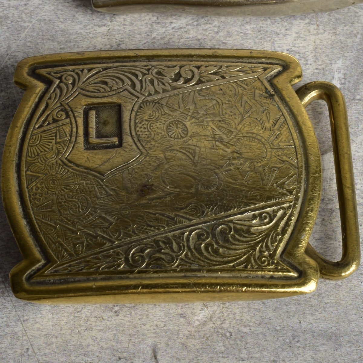 Collection of Silver Belt Buckles