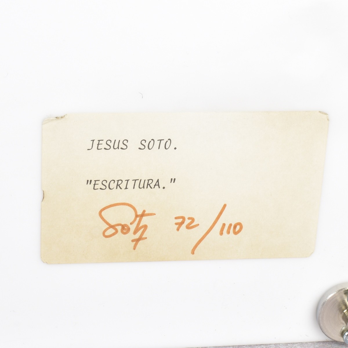 Jesus Rafael Soto,Venezuelan (1923-2005)