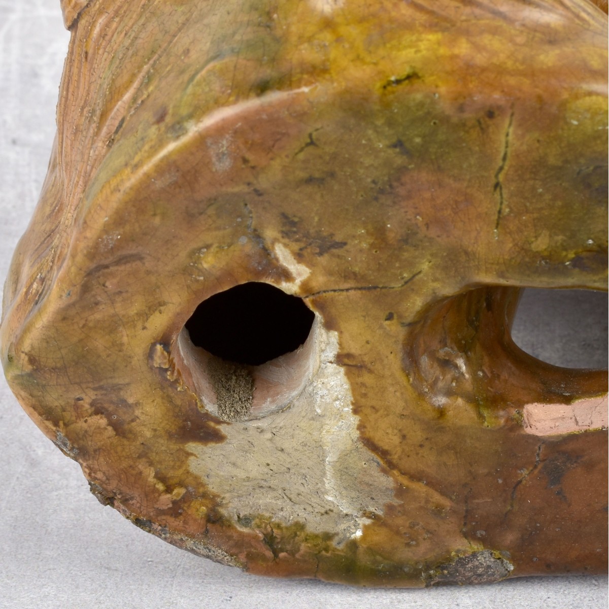 Antique Chinese Pottery Foo Dog