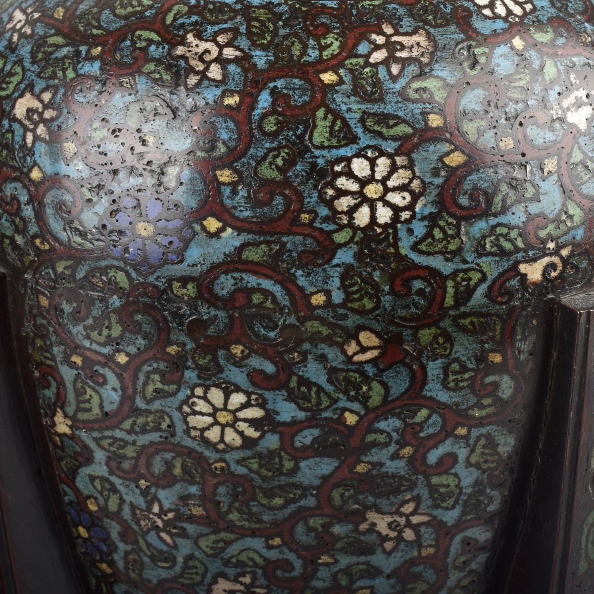 Chinese Cloisonne Bronze Vases