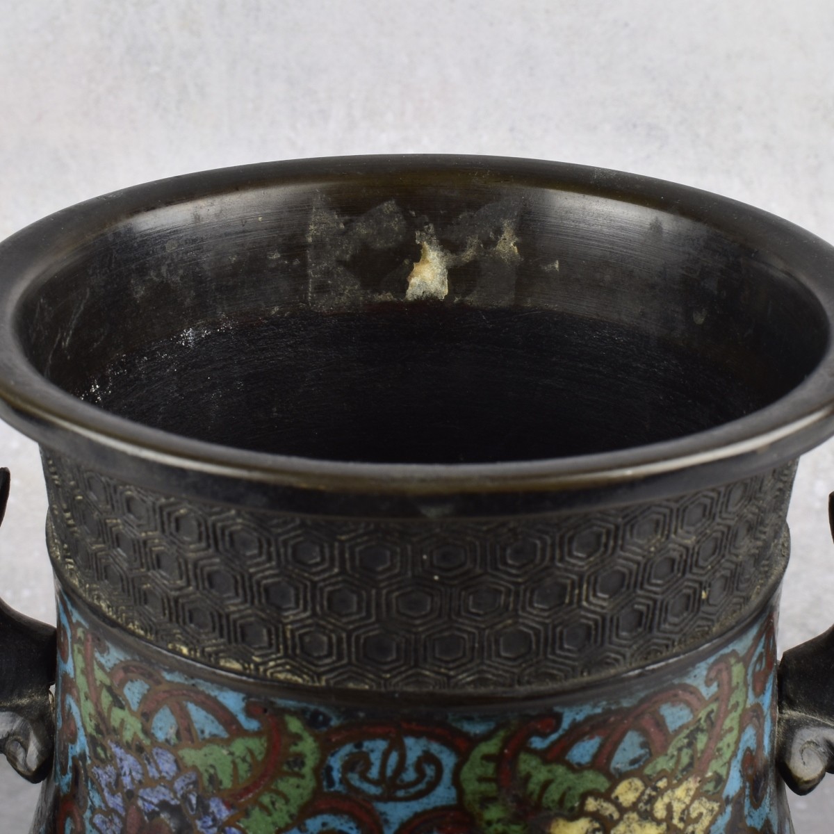 Antique Chinese Cloisonne Vase