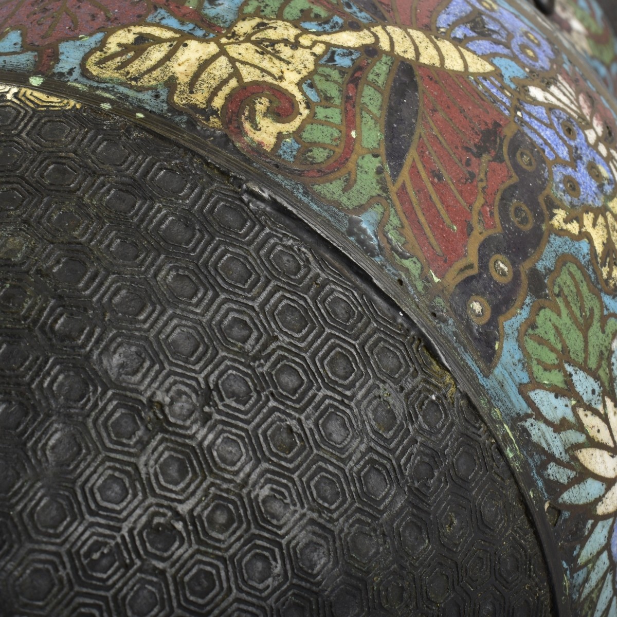 Antique Chinese Cloisonne Vase