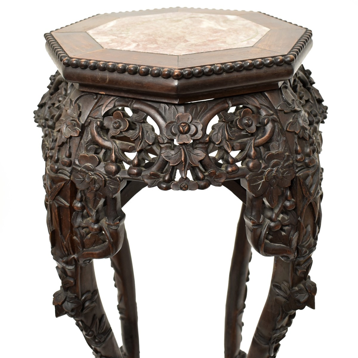 Chinese Carved Plant Stand