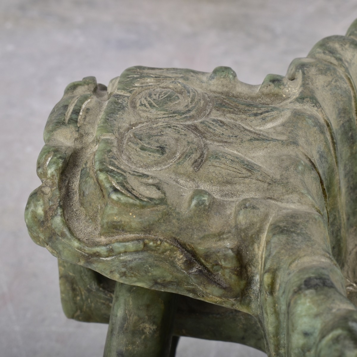 Chinese Hand Carved Jade Bowl