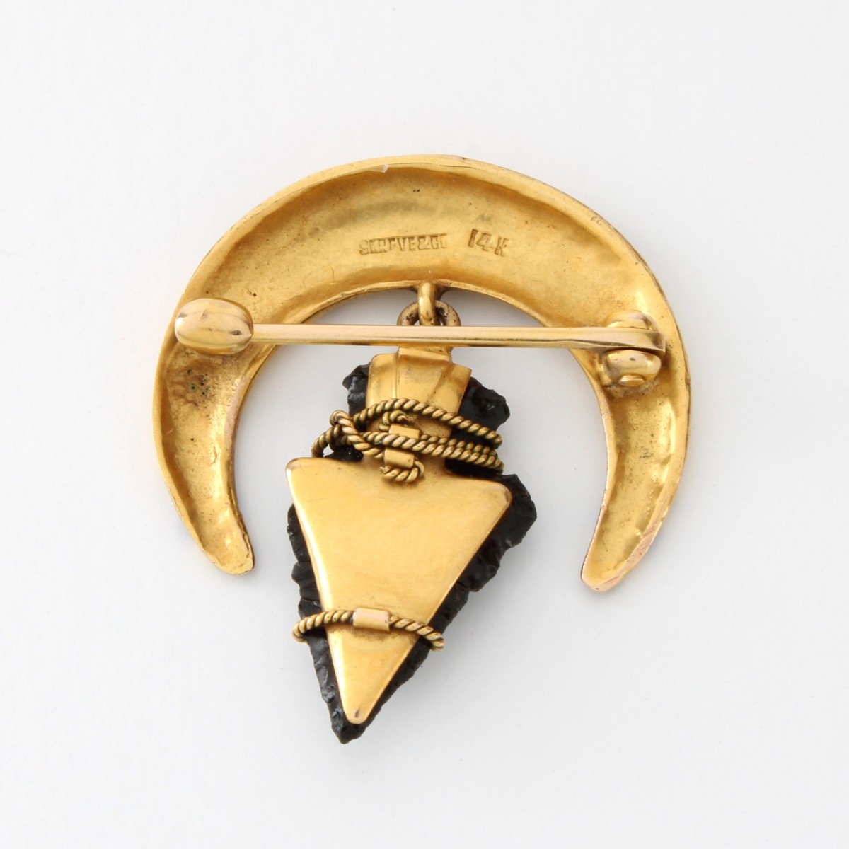 Shreve & Co Arrowhead Brooch
