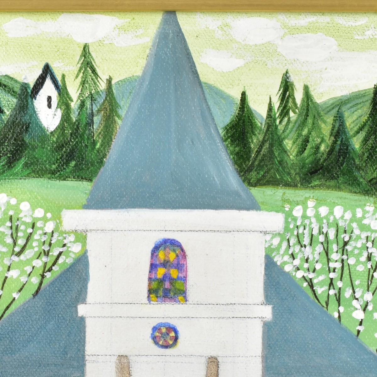 Barbara Downtain Oil on Canvas