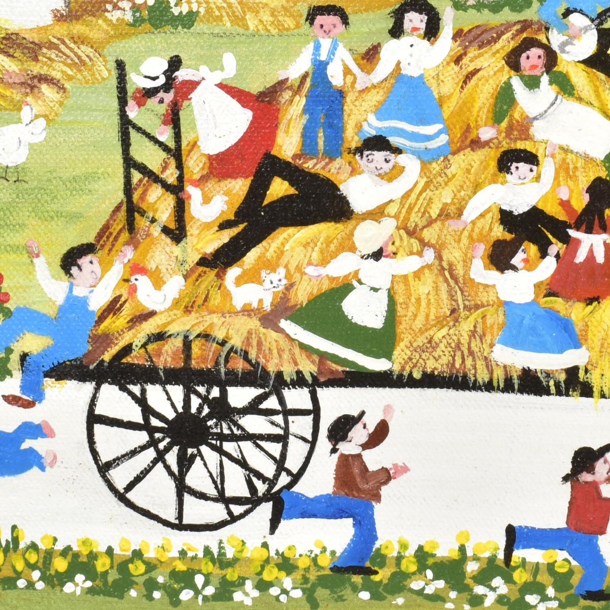 Barbara Downtain Oil on Canvas