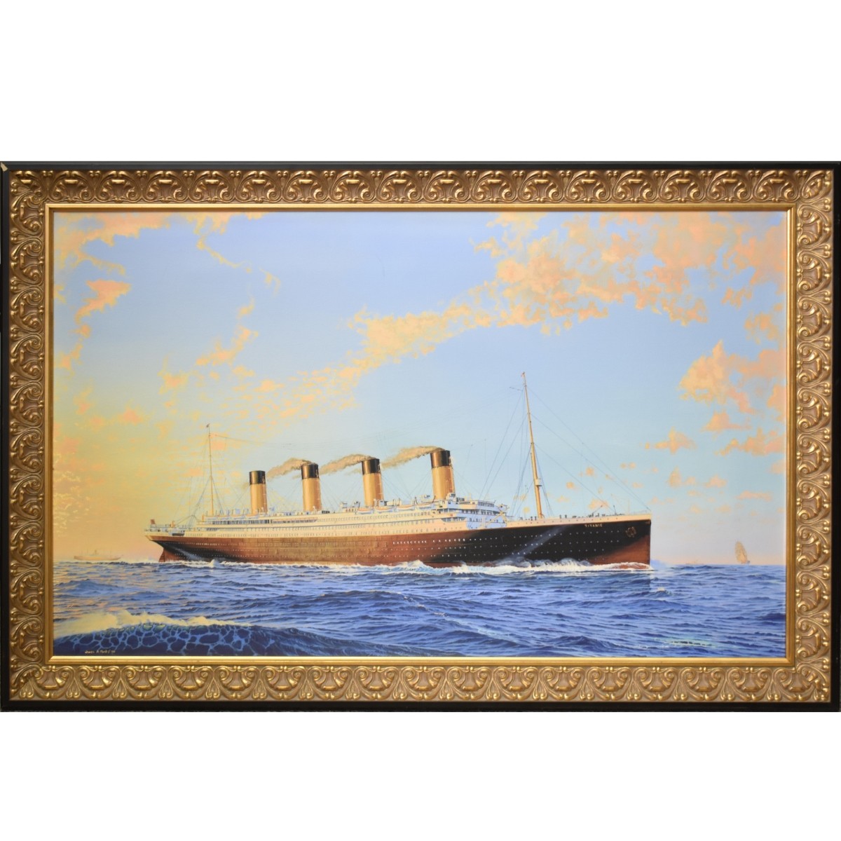 James A. Flood, Giclee on Canvas