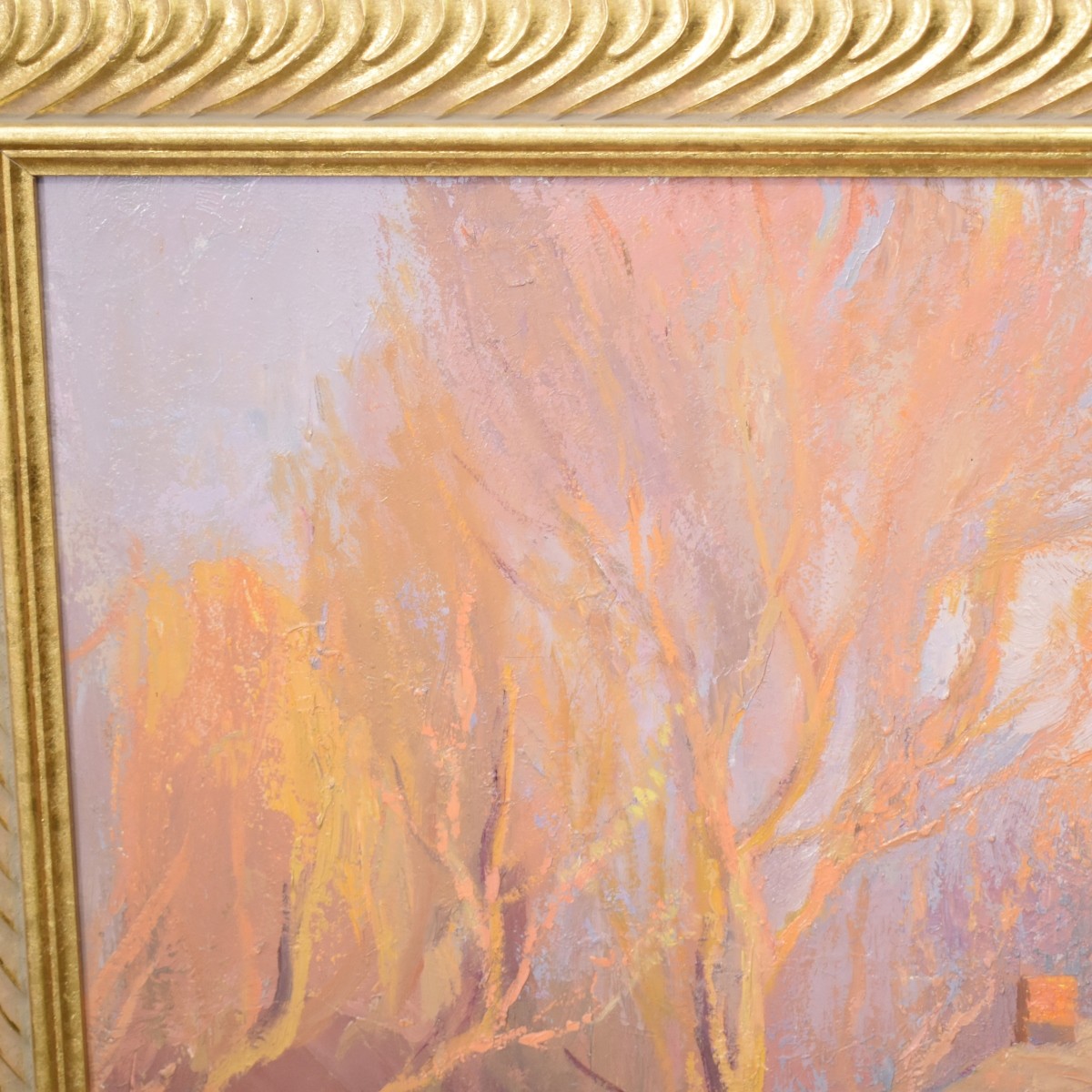 Large Oil on Canvas Landscape