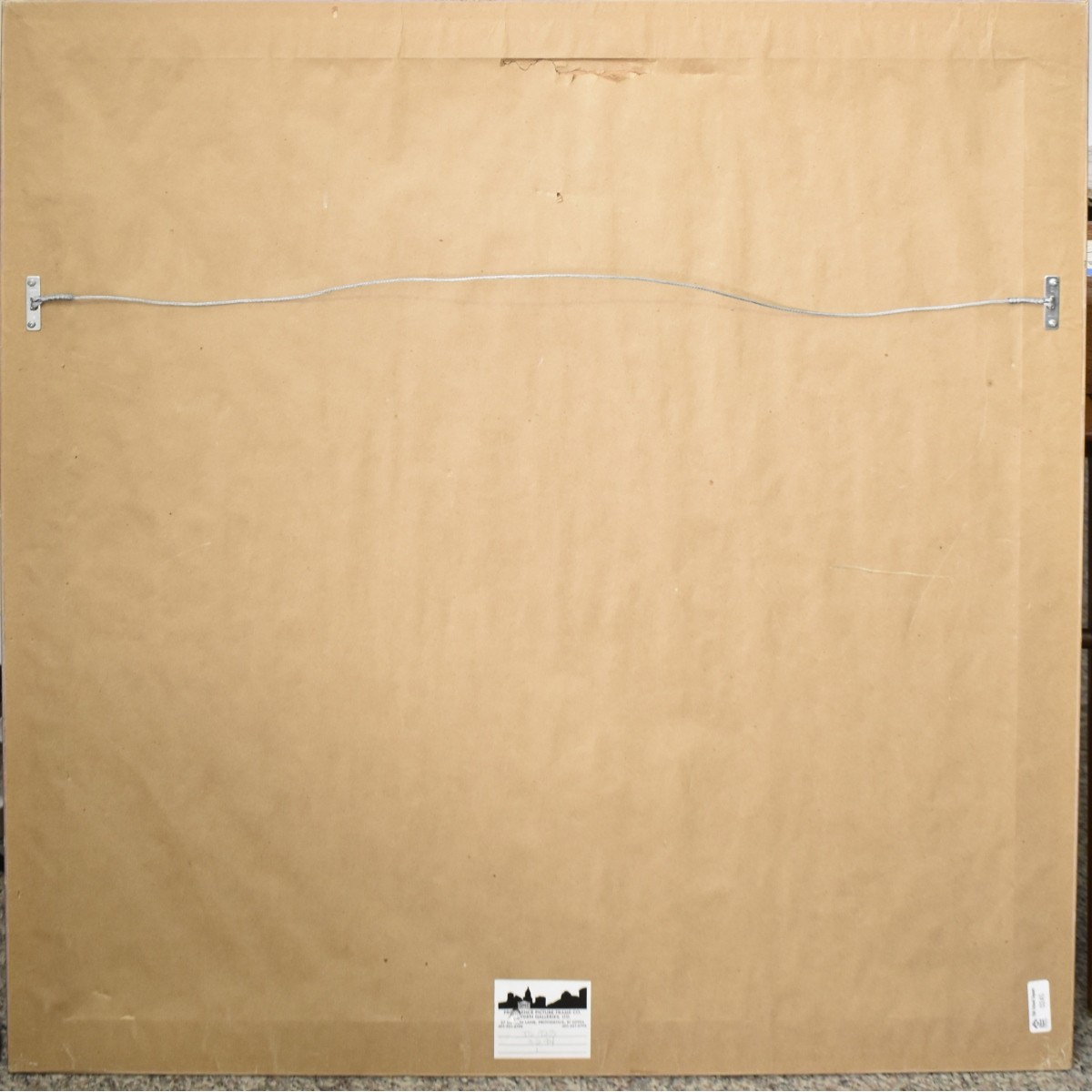 Large Oil on Canvas Landscape