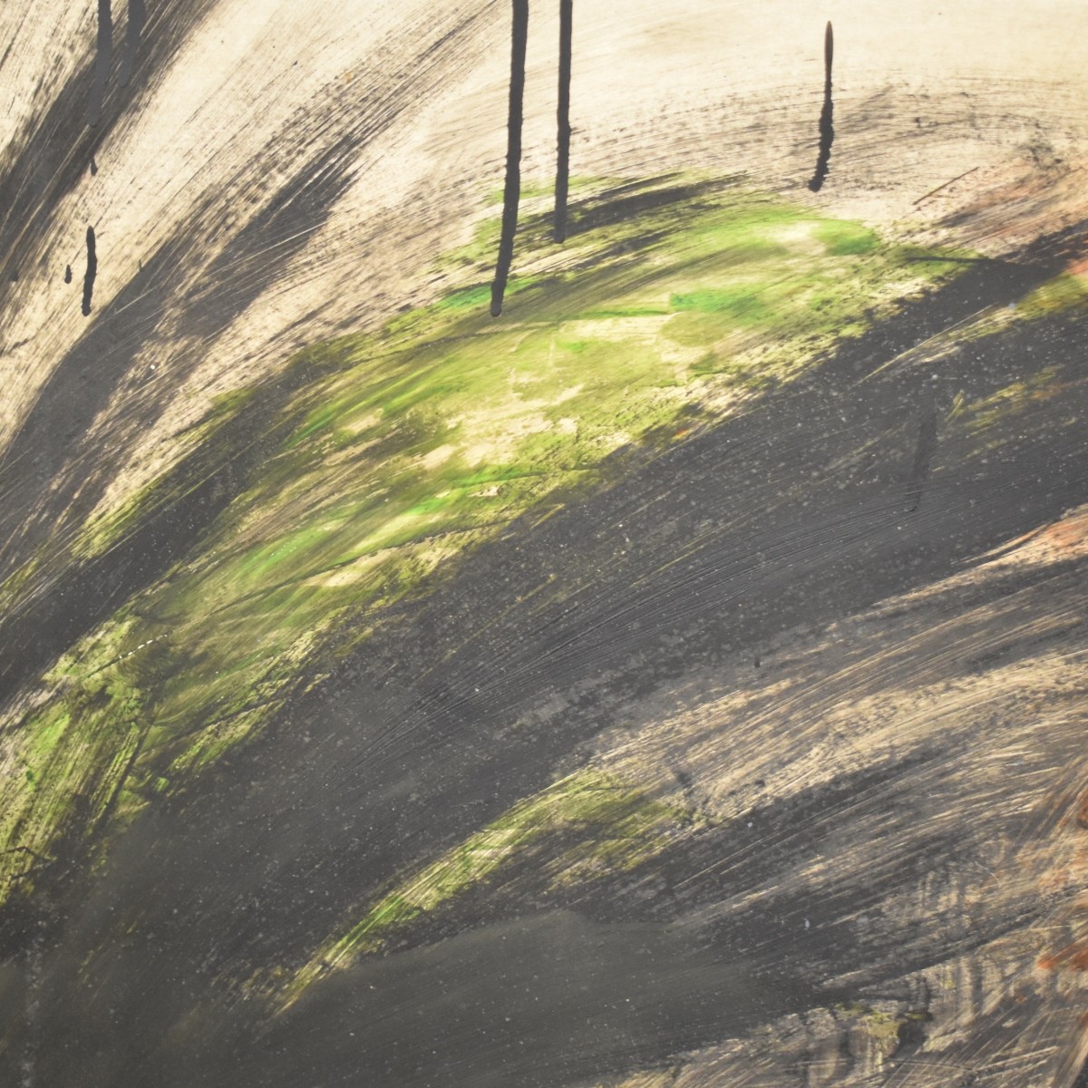 Large Abstract Lithographic Print