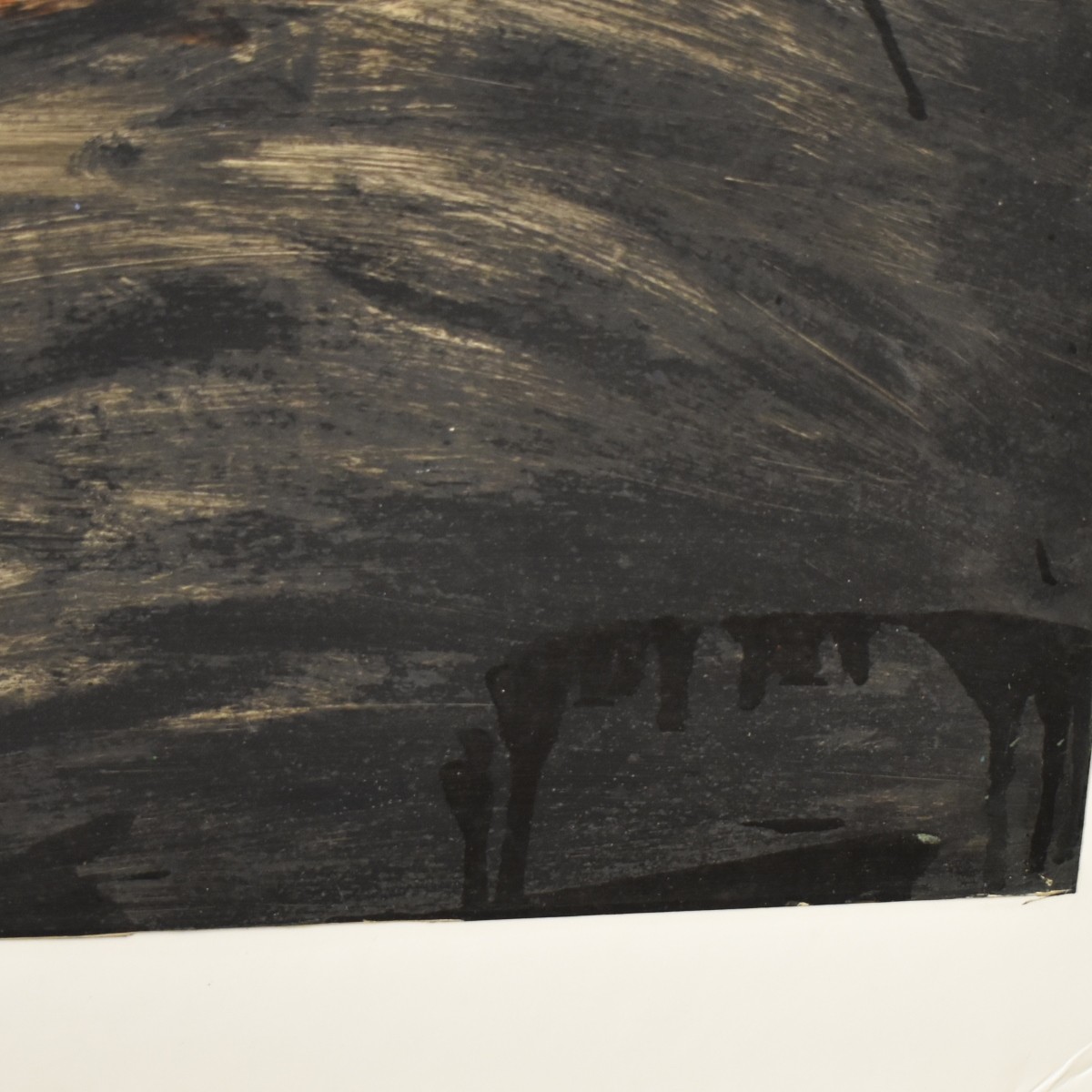 Large Abstract Lithographic Print