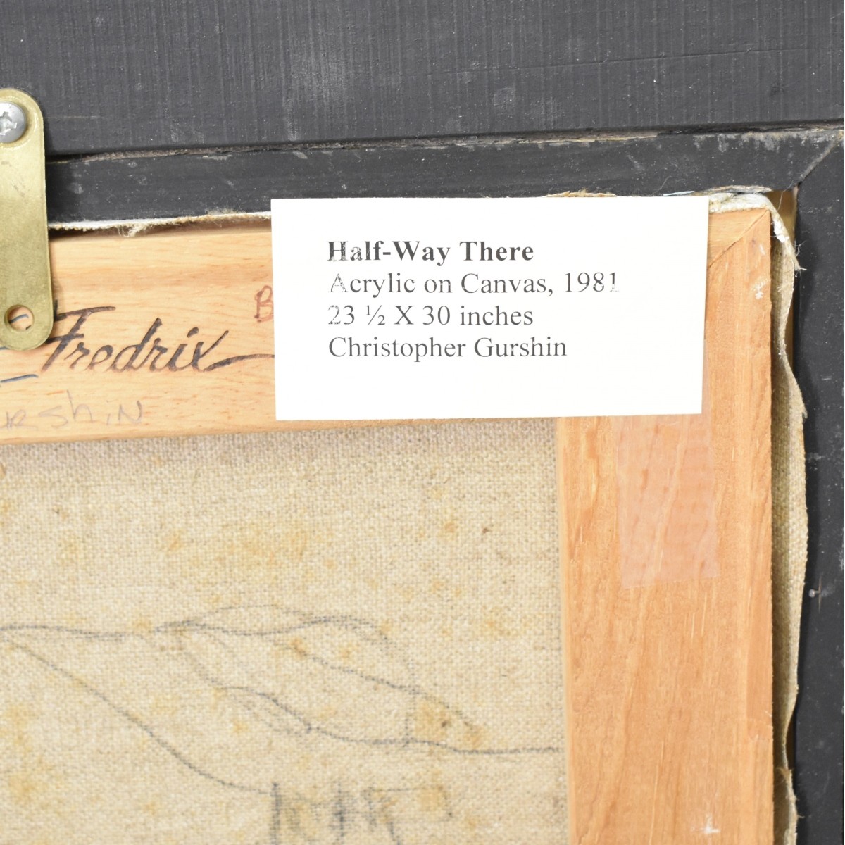 Christopher Gurshin, Am. (20th C.)