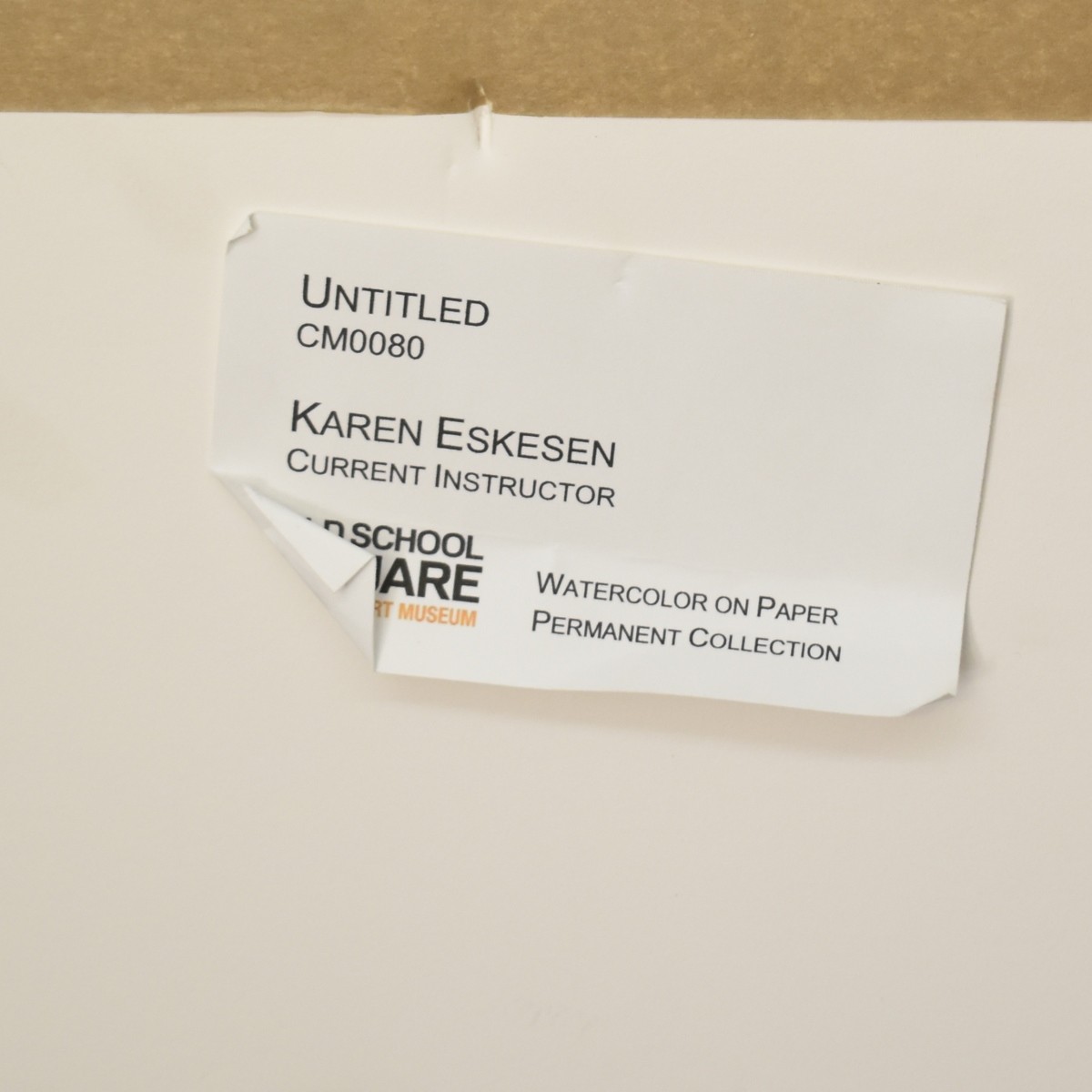 Karen Eskesem, American (20th Century)