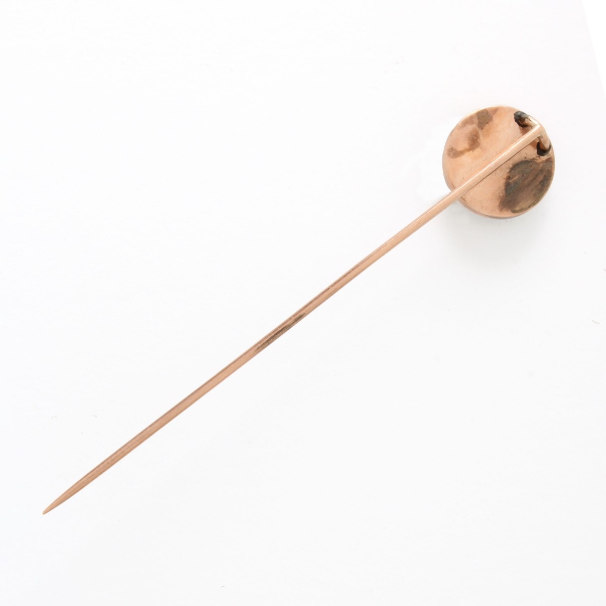 Mother of Pearl and 14K Stickpin