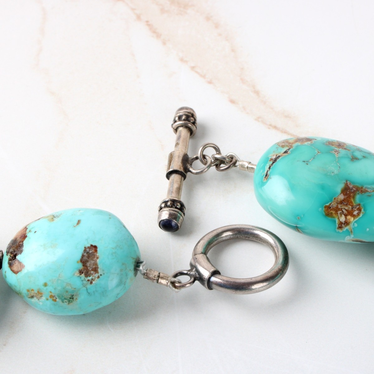 Turquoise and Silver Necklace