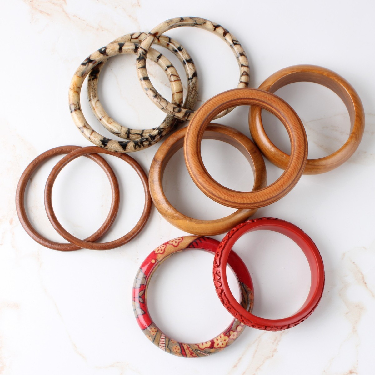 Vintage Lot of Bangle Bracelets