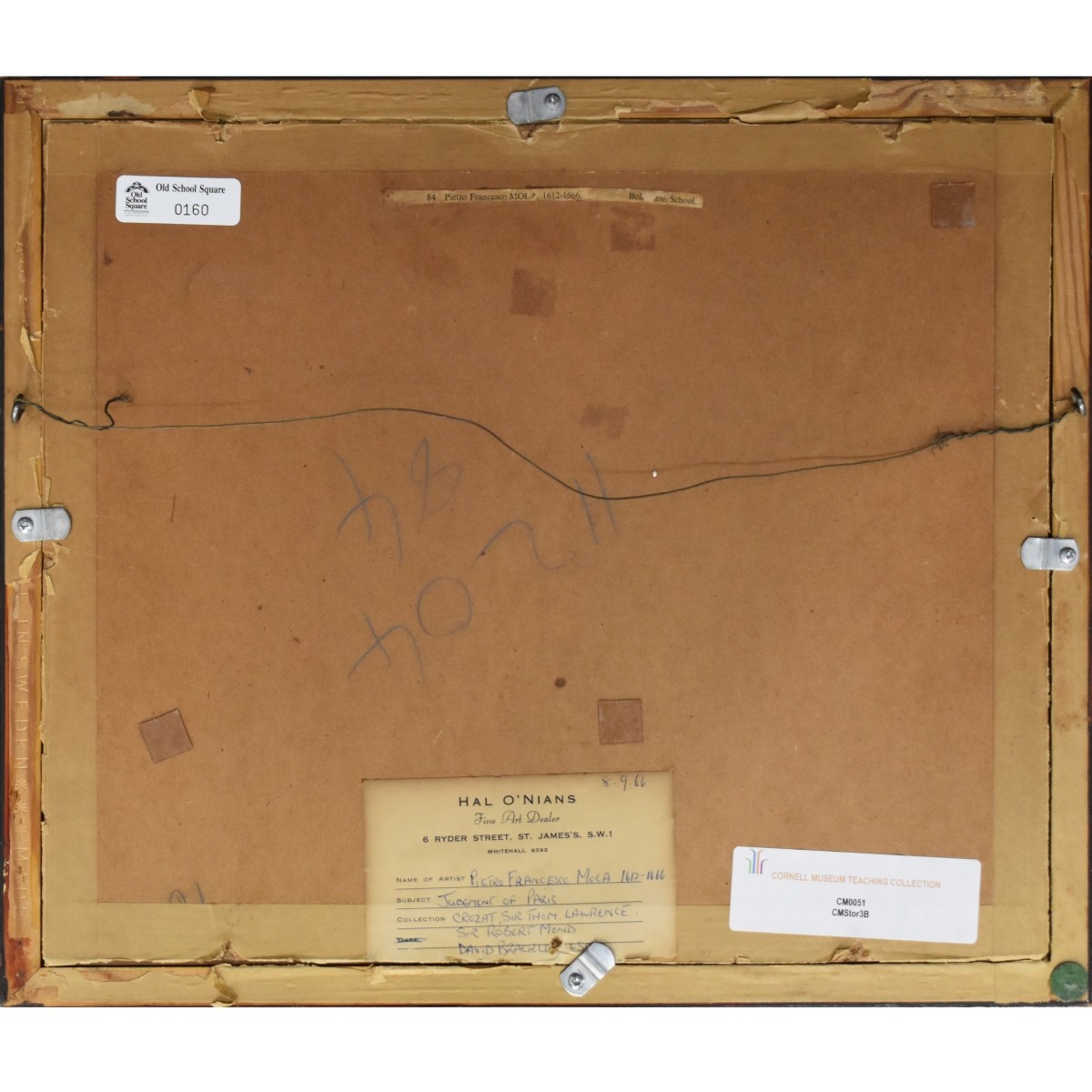 Attrib. Pier Francesco Mola, It. (1612-1666)