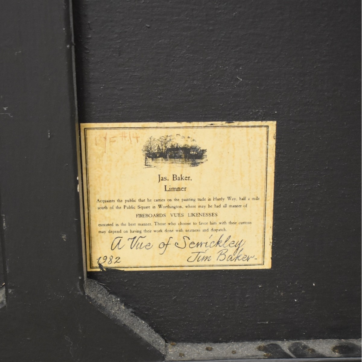 James Wallace Baker, America (20th C.)