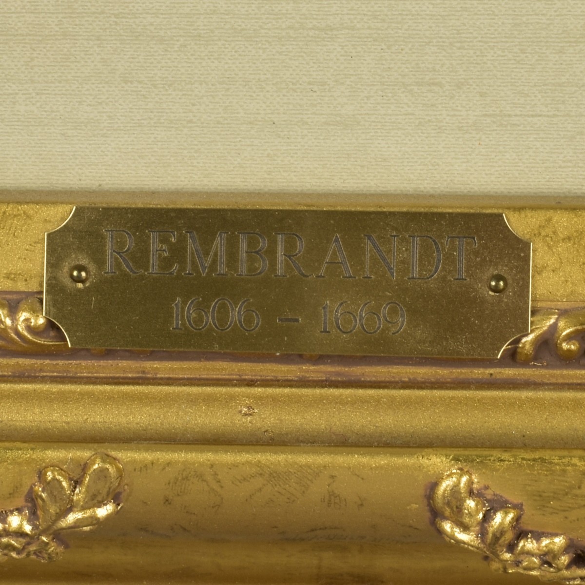 Rembrandt "Man Wearing High Cap"