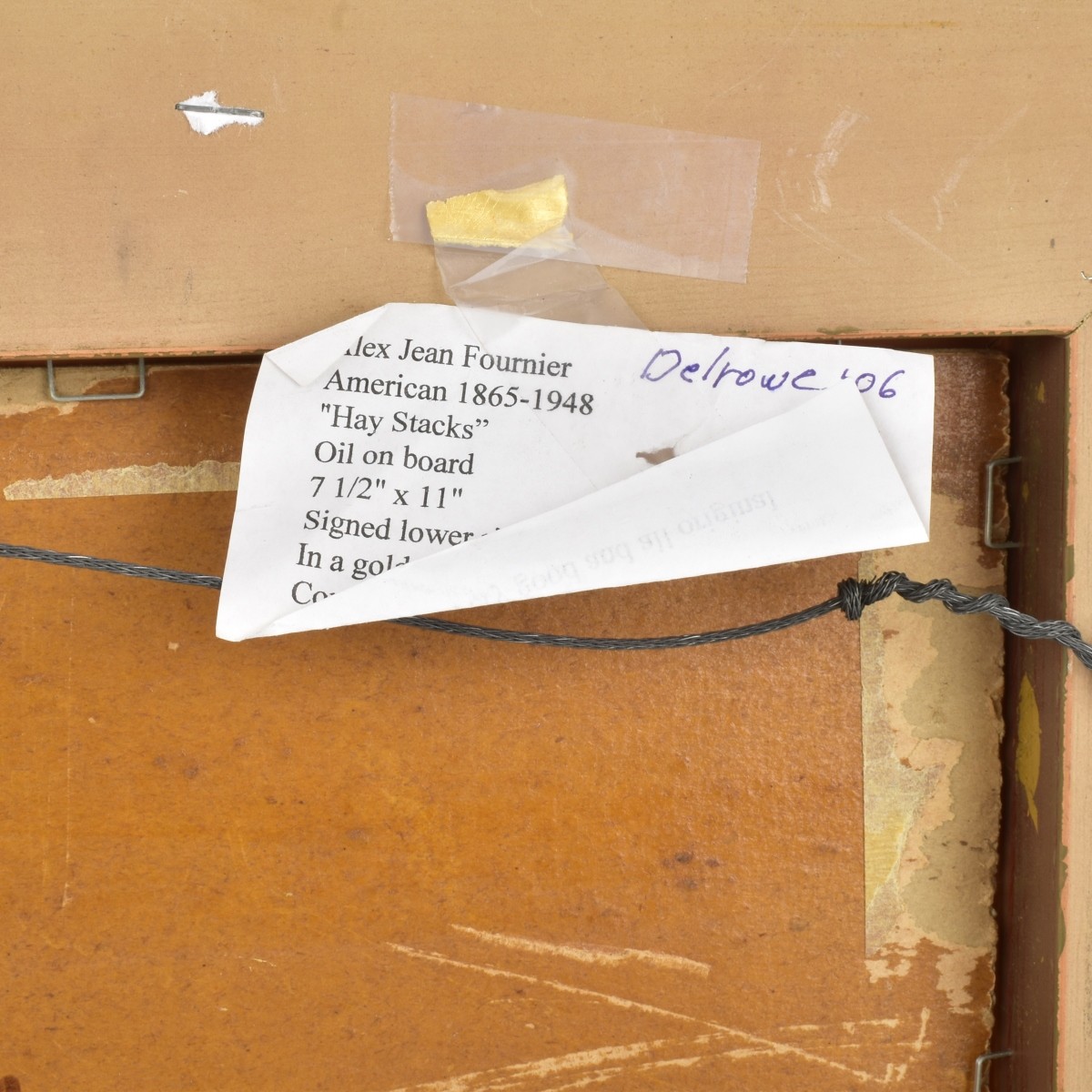 Alex Jean Fournier, American (1865-1948)