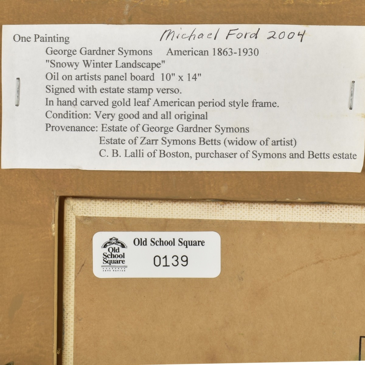 George Gardner Symons, Am. (1863-1930)