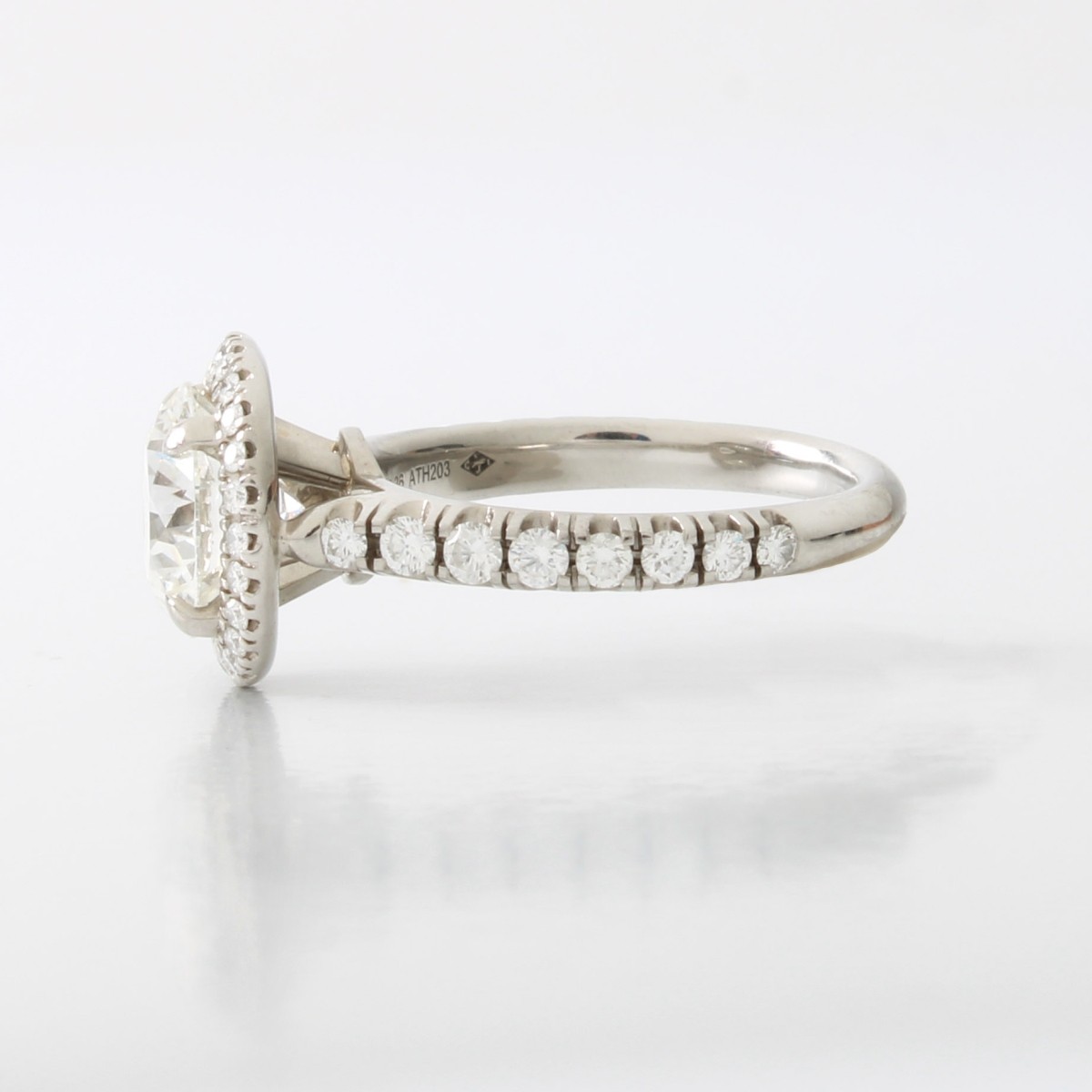 Cartier / GIA Diamond, Platinum Ring