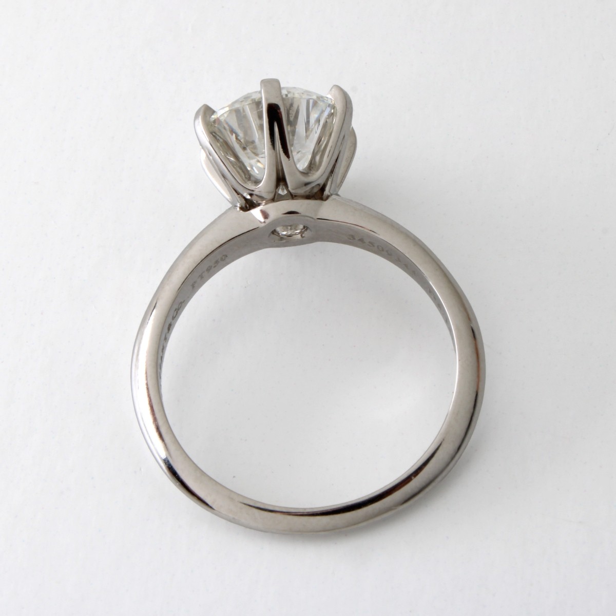 Tiffany & Co Diamond and Platinum Ring