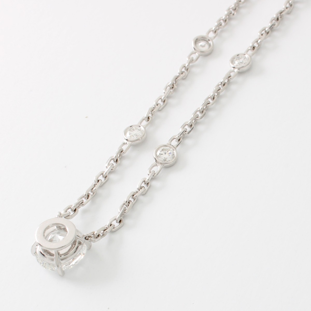 Cartier / GIA Diamond and 18K Necklace