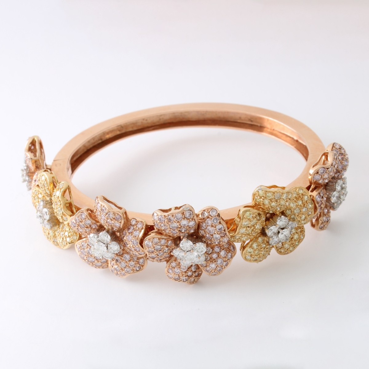 Diamond and 14K Bracelet
