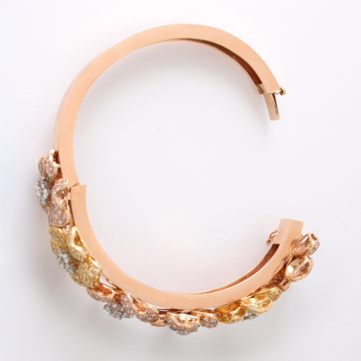 Diamond and 14K Bracelet