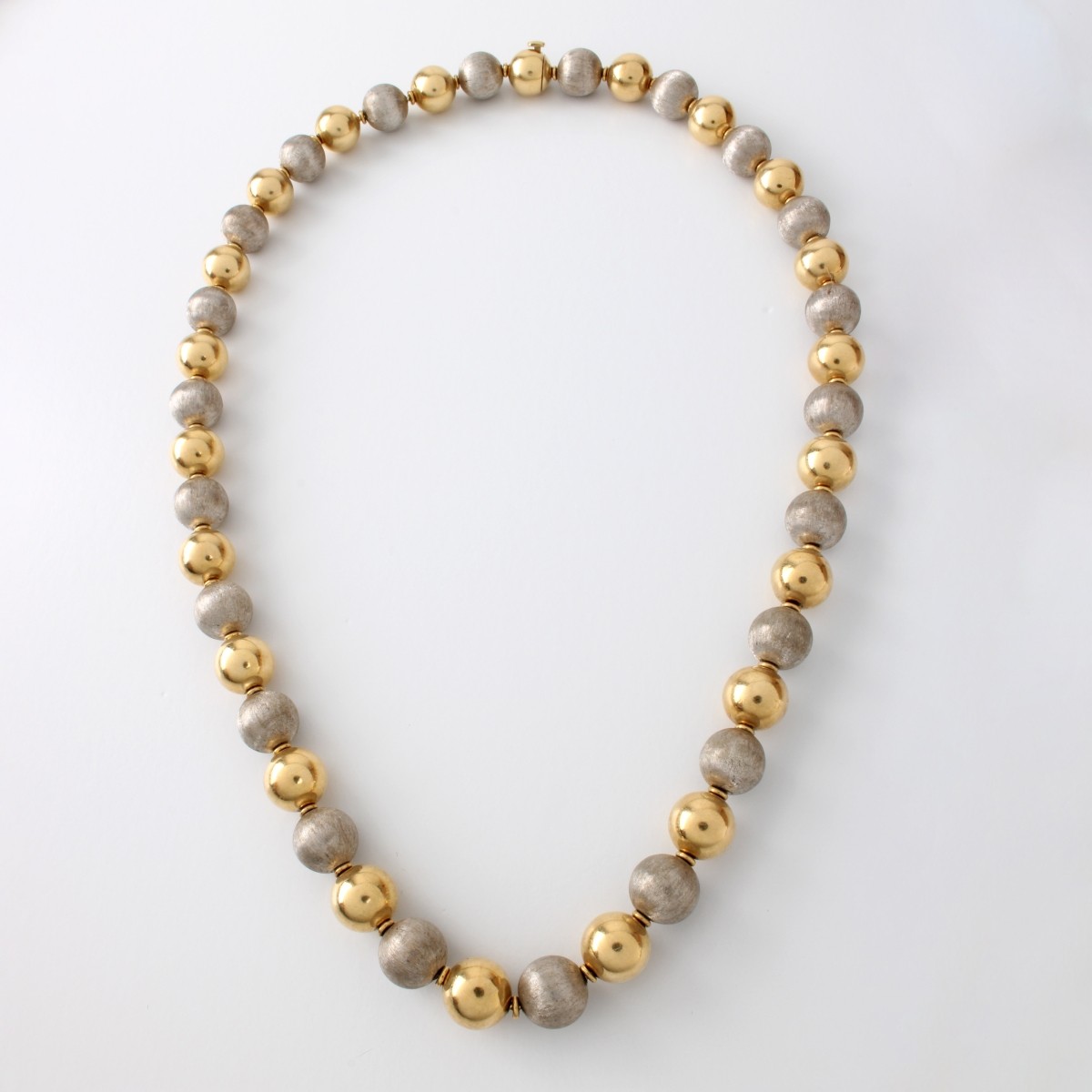 18K Bead Necklace