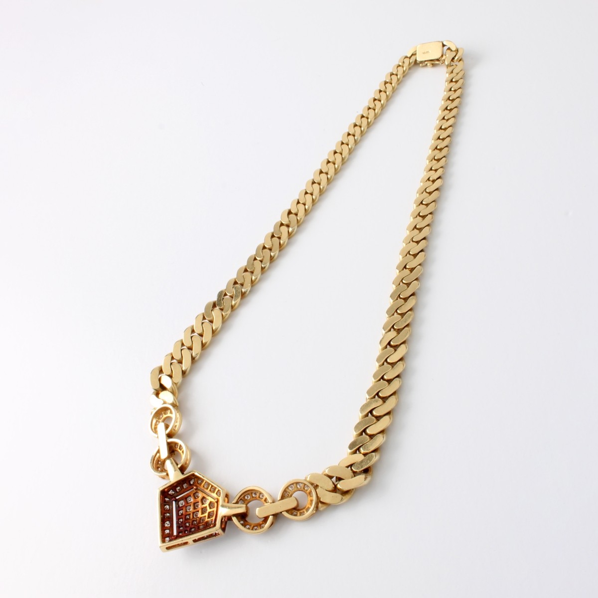 Diamond and 18K Necklace