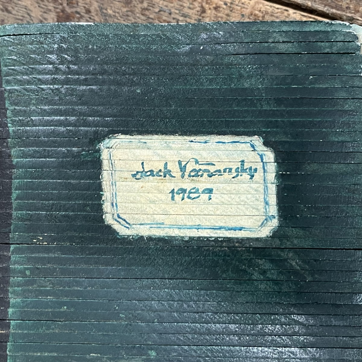 Jack Vanarsky, Argentine/French (1936-2009)