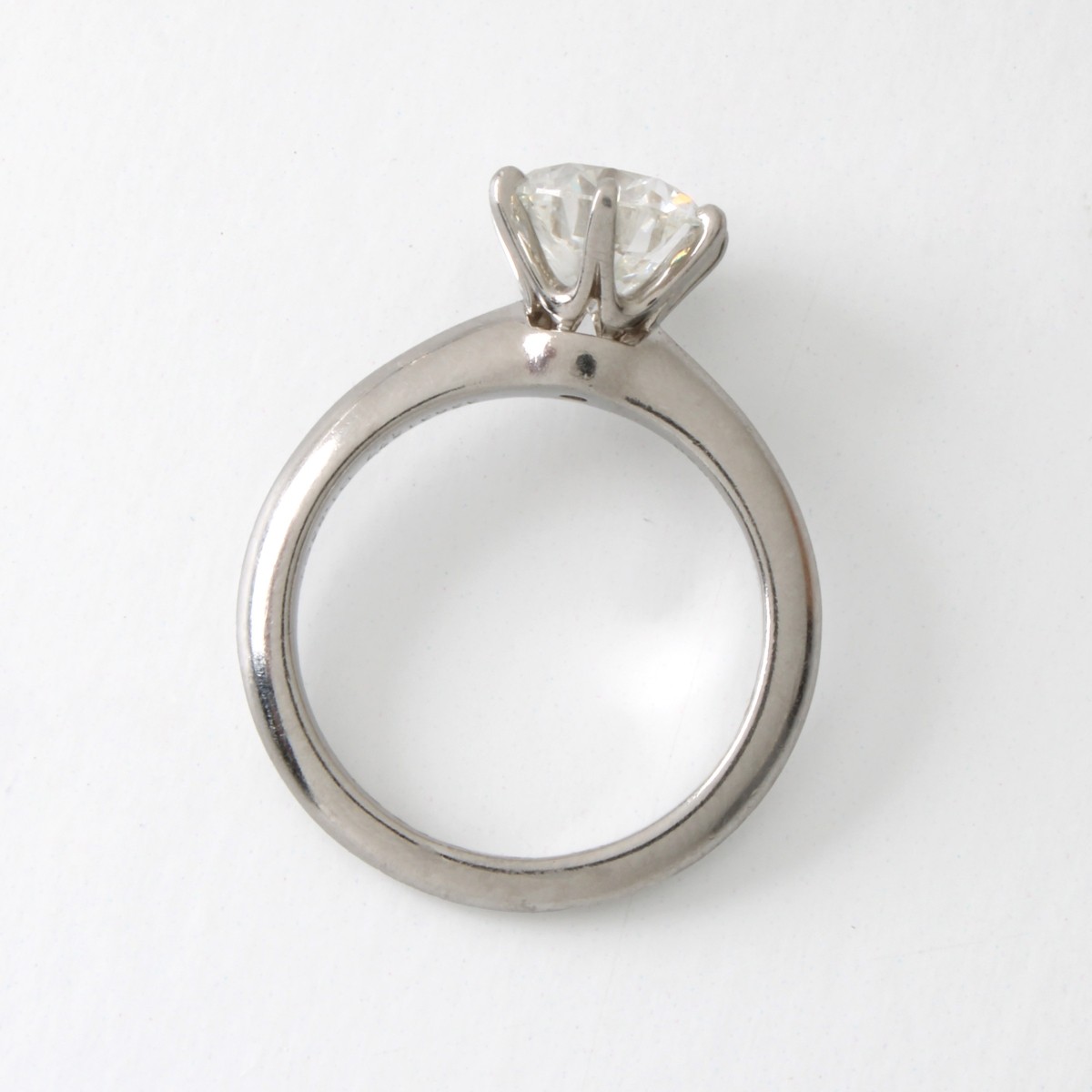 Tiffany & Co Diamond and Platinum Ring