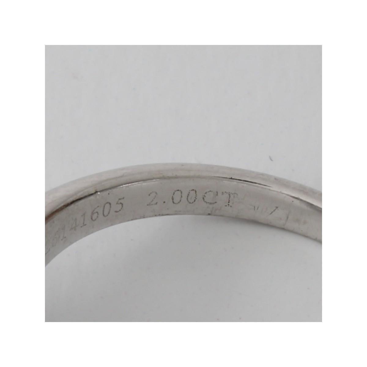 Tiffany & Co Diamond and Platinum Ring