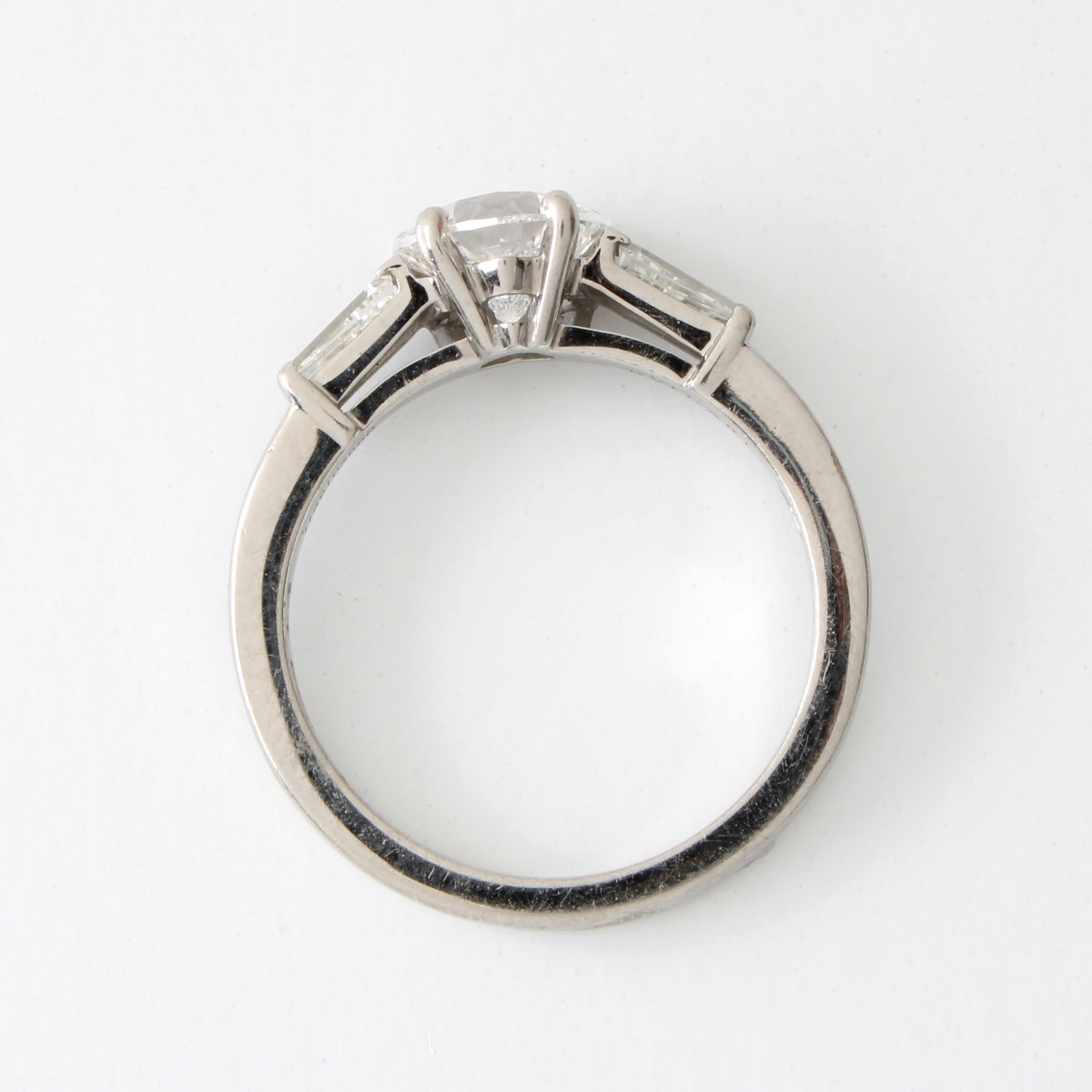 Bulgari / GIA Diamond and Platinum Ring